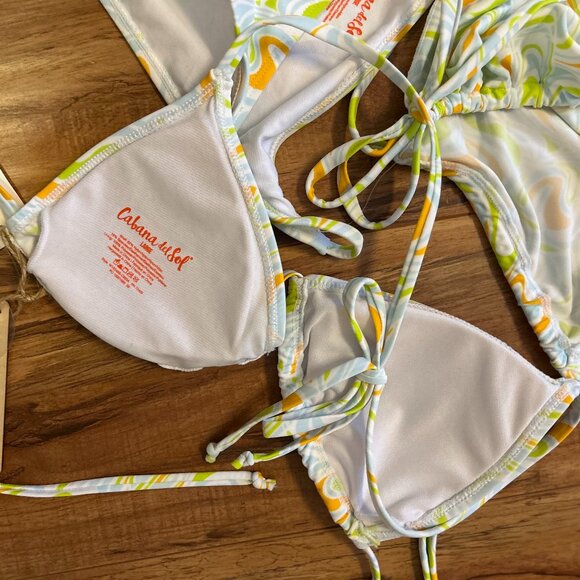 New Pretty Cabana Del Sol 3-set bakini: Size L - Picture 6 of 10